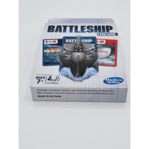 Hasbro Battleship Card Game Ages 7+, 80 Playing Cards 2 Players - New - Picture 2 of 5